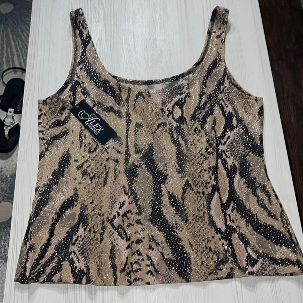 NWT Alex evening tank top.